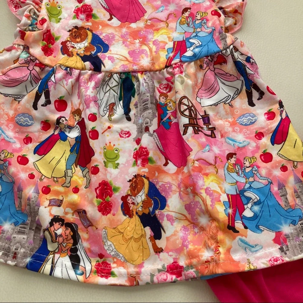 Princess Belle Jasmine Aurora Cinderella Outfit